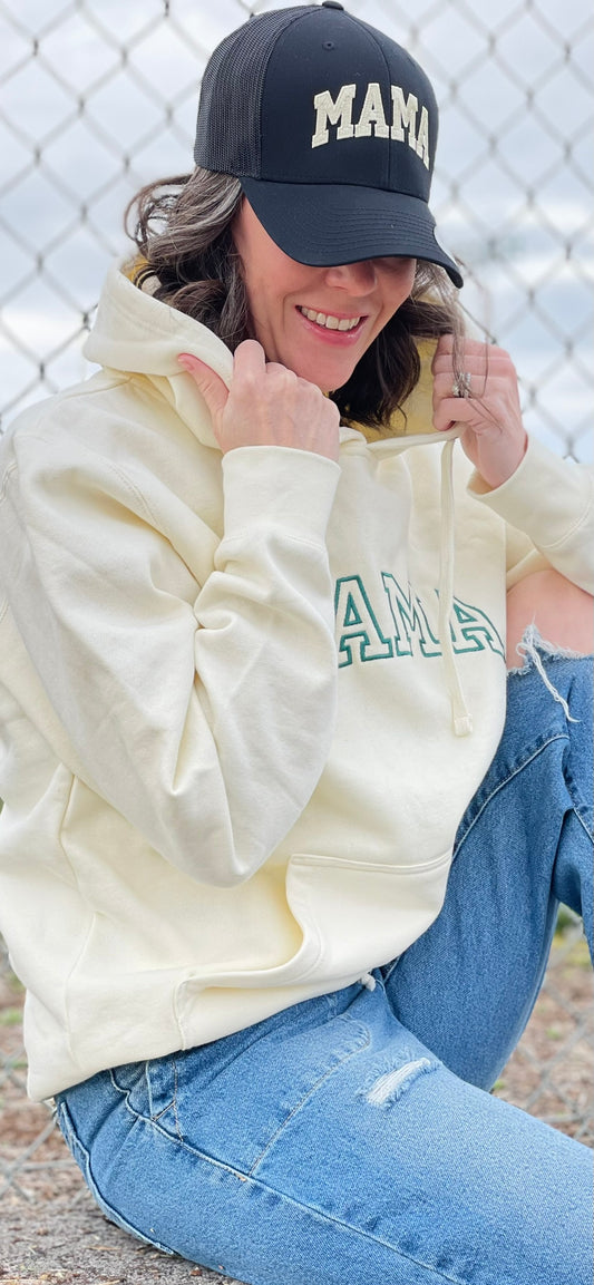 Mama Embroidered Trucker Hat