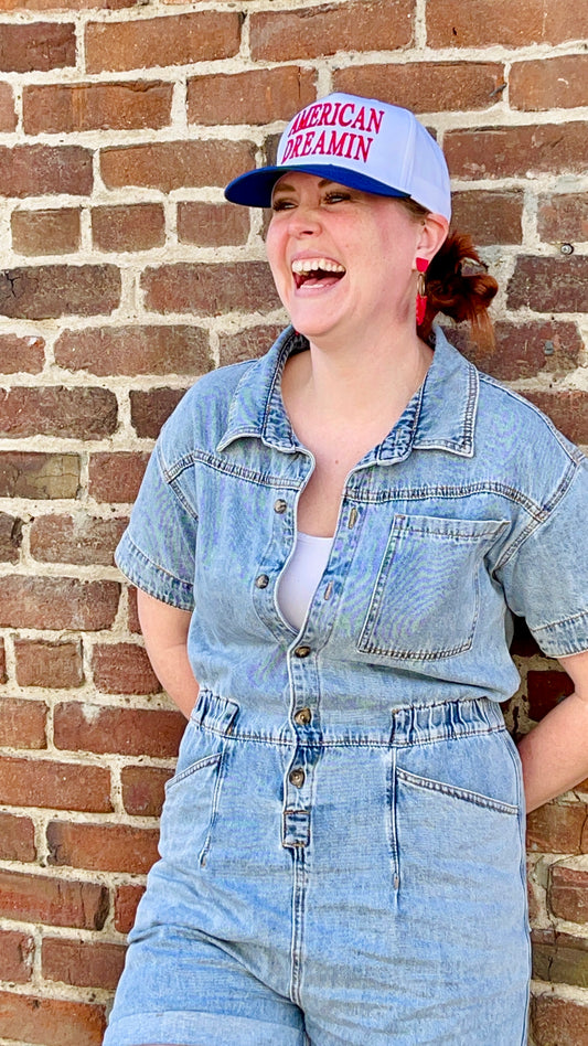 American Dreamin Embroidered Hat