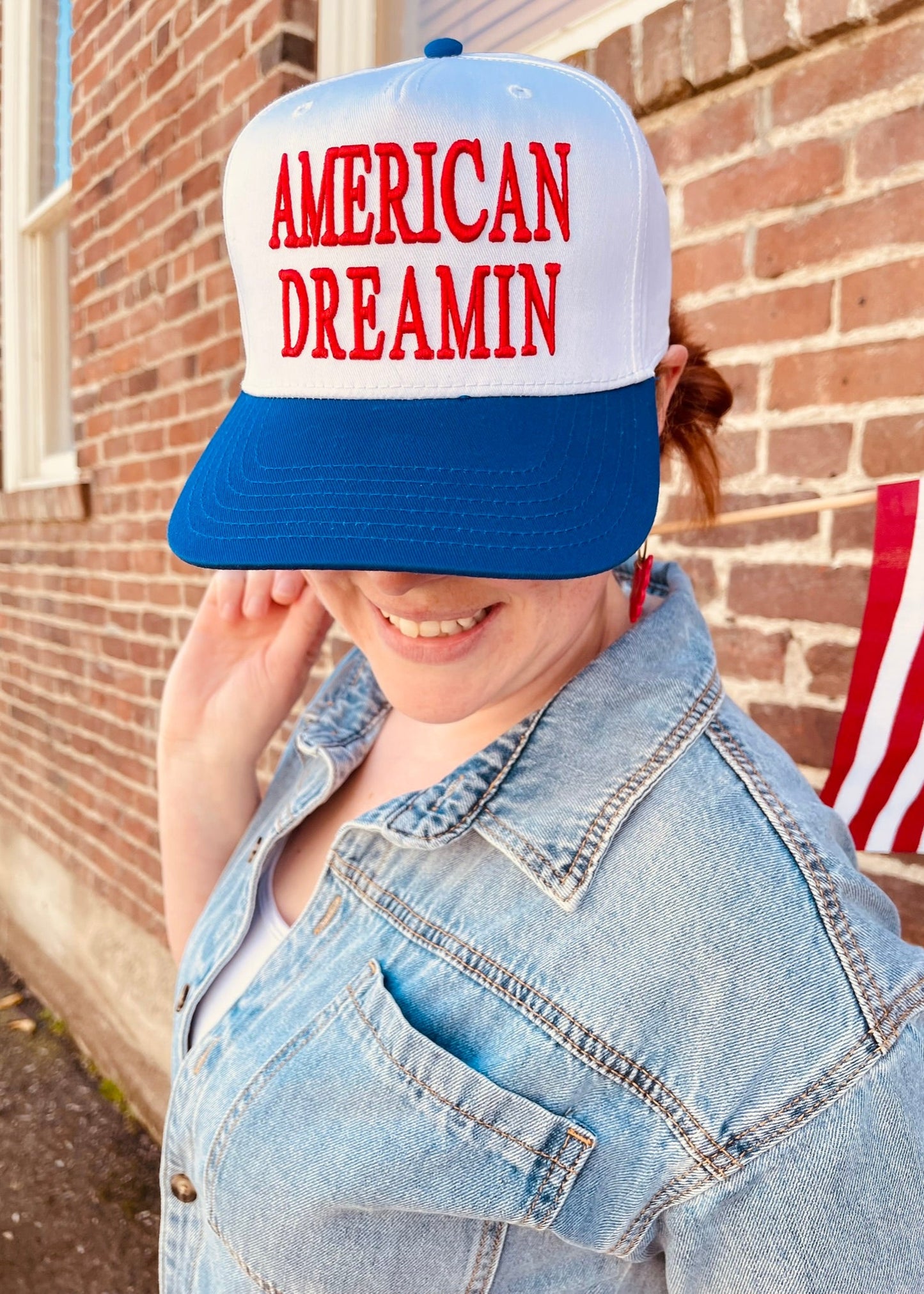 American Dreamin Embroidered Hat