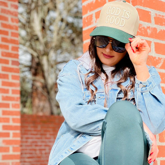 God is Good Embroidered Hat