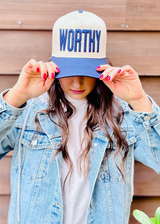 Worthy Embroidered Hat