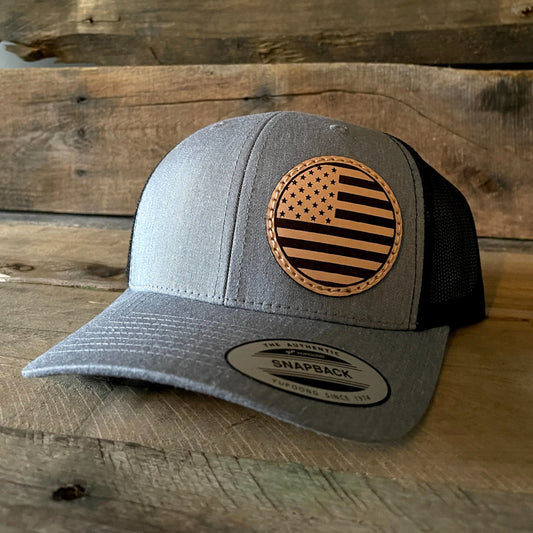 American Flag Patch Hat