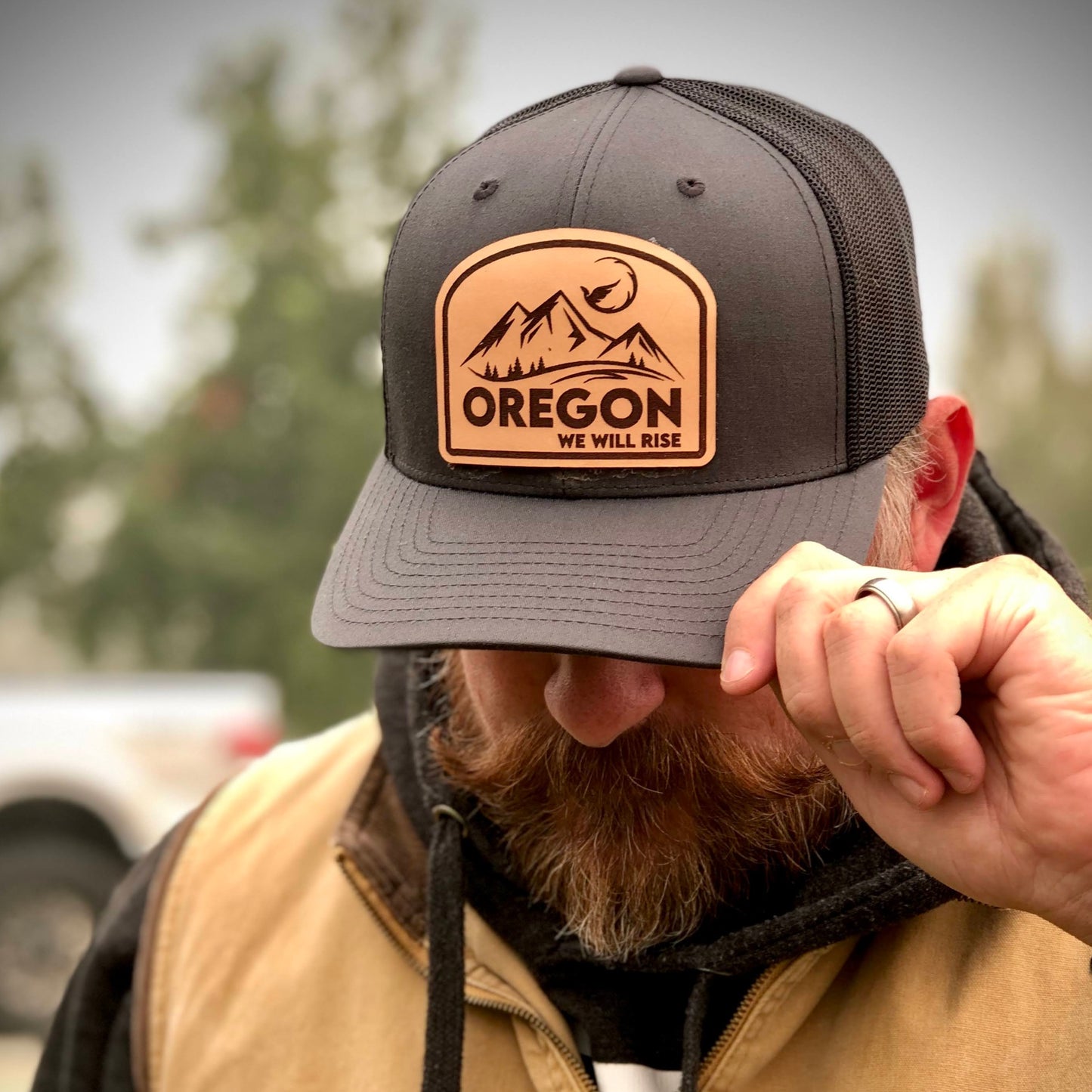 Oregon - We Will Rise Patch Hat
