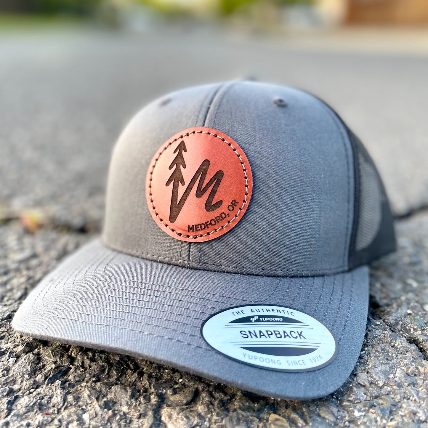 Custom Leather Patch Hats
