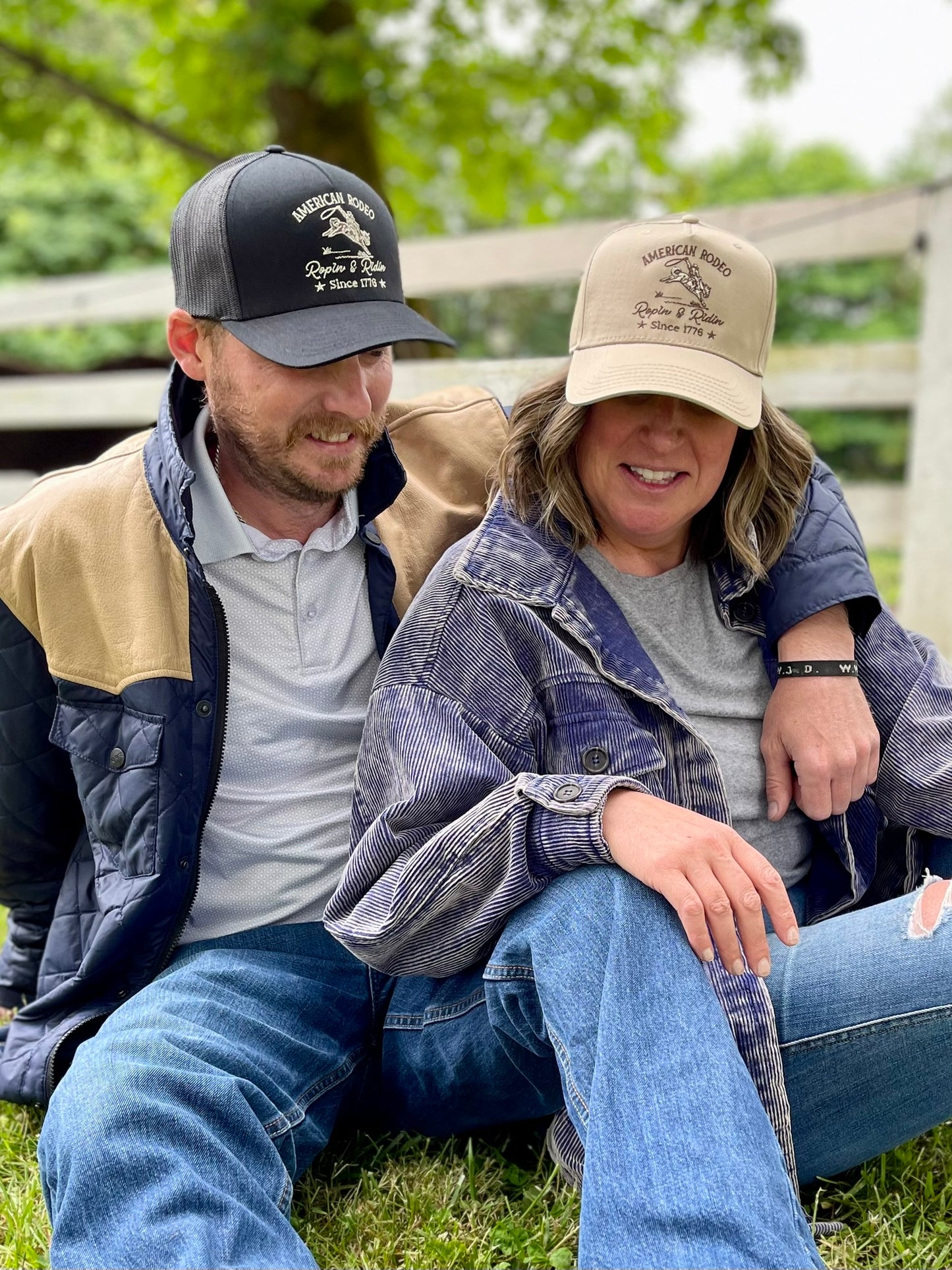 AMERICAN RODEO EMBROIDERED HAT