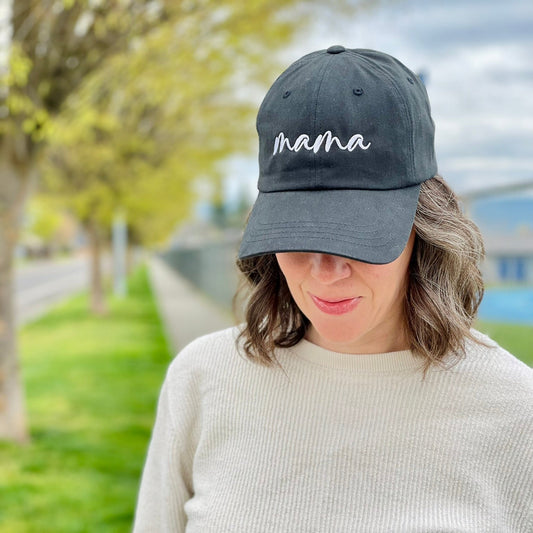 Mama Embroidered Dad Hat