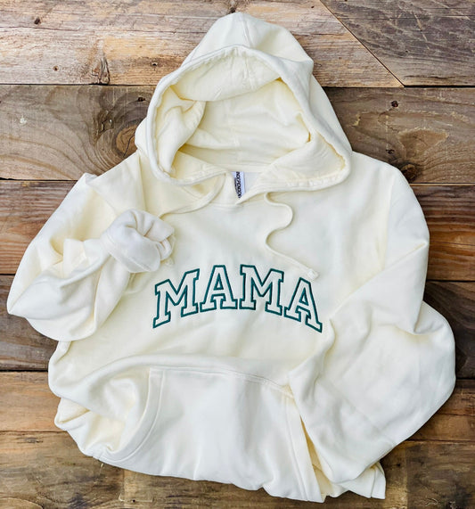Mama Embroidered Hoodie